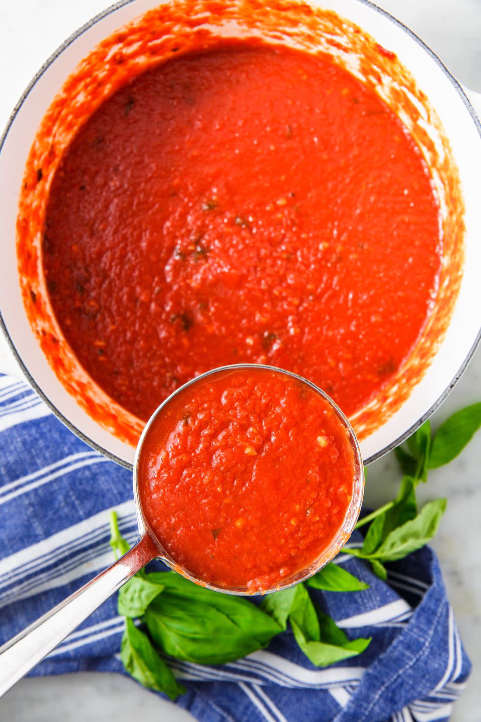 <p>Guilt-free spaghetti, here we come!</p><p>Get the recipe from <a rel="nofollow noopener" href="https://www.delish.com/cooking/recipe-ideas/a23496391/low-carb-spaghetti-sauce-recipe/" target="_blank" data-ylk="slk:Delish;elm:context_link;itc:0;sec:content-canvas" class="link ">Delish</a>. </p>