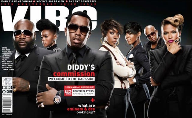 The Evolution Of Sean “Puff Daddy” Combs And The Bad Boy Family Through  VIBE's Covers