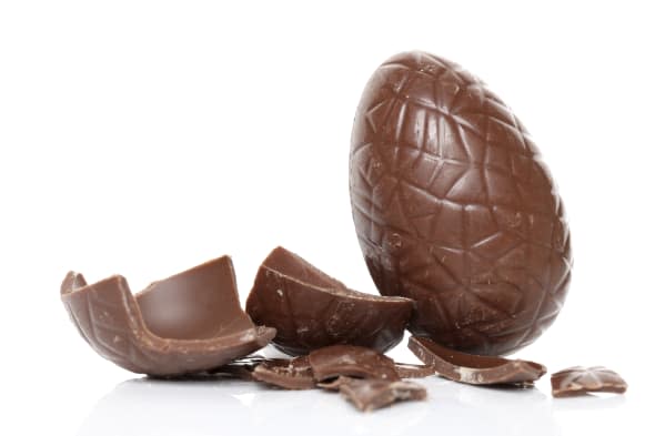 Chocolate easter egg