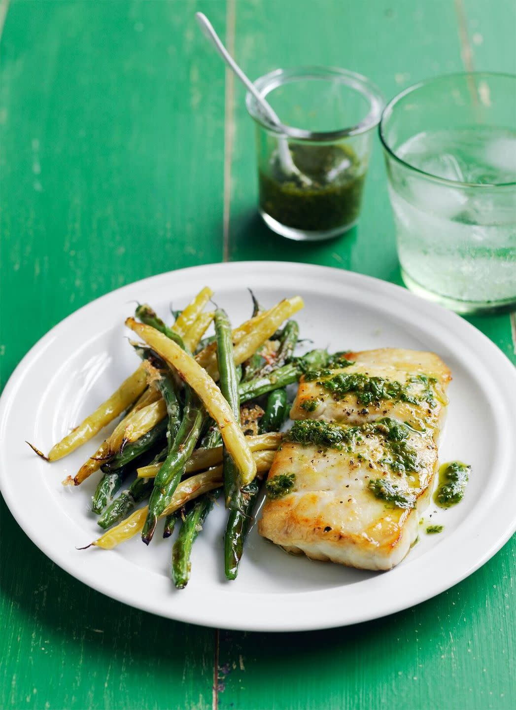 heart healthy recipes cod with crispy green beans