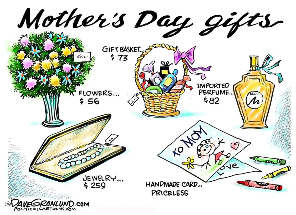 Mother's Day gift ideas by Dave Granlund, PoliticalCartoons.com