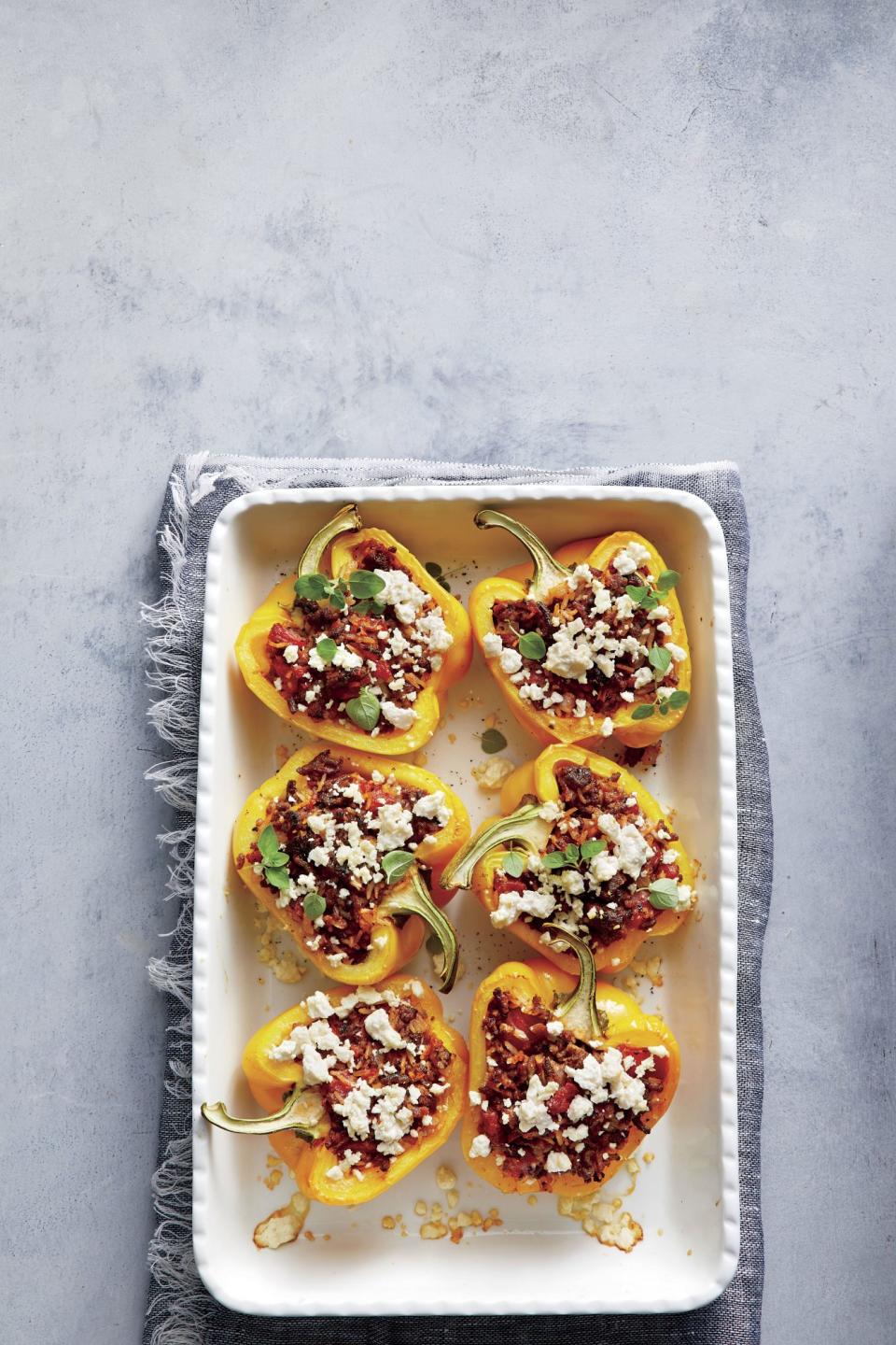 Greek Stuffed Peppers