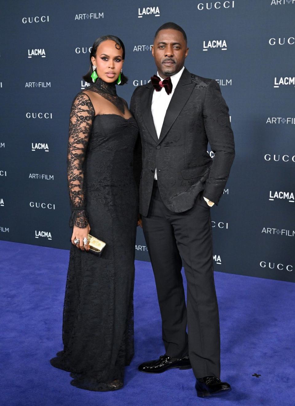 Sabrina Dhowre Elba and Idris Elba