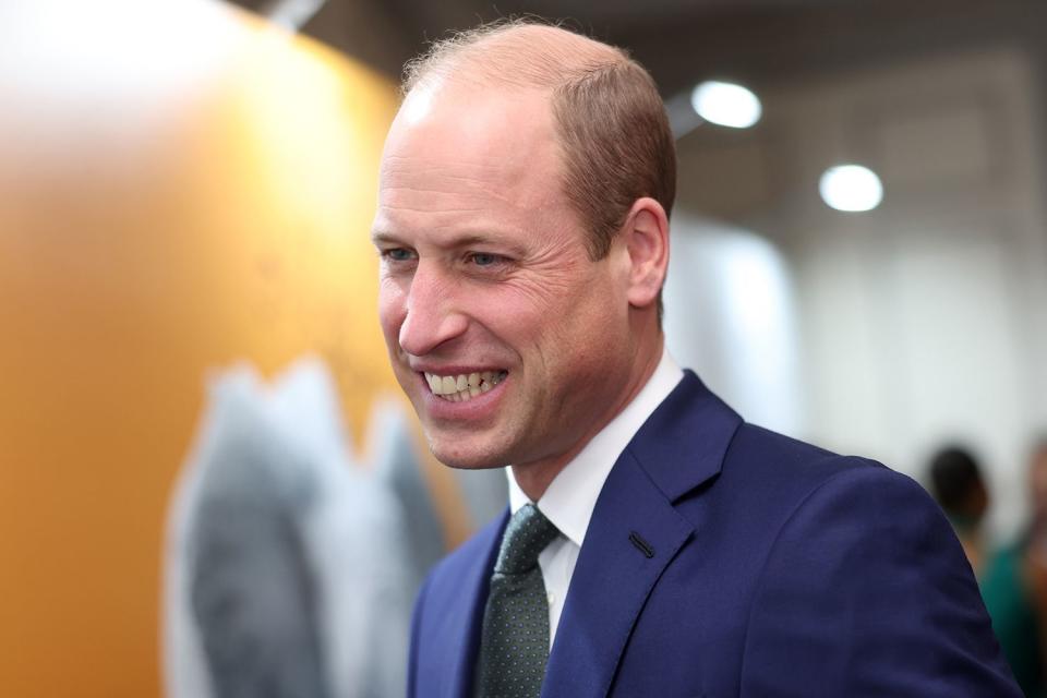 <p>Chris Jackson/Getty</p> Prince William attends 2023 Tusk Conservation Awards on Nov. 27, 2023