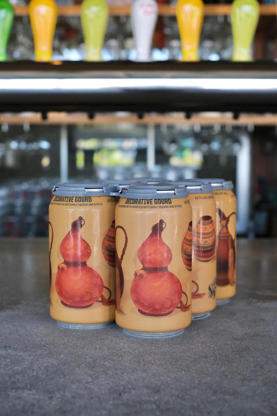 Decorative Gourd, brewed with butternut squash and garam masala spices, is Seventh Son Brewing Co.'s entry in the pumpkin beer market.