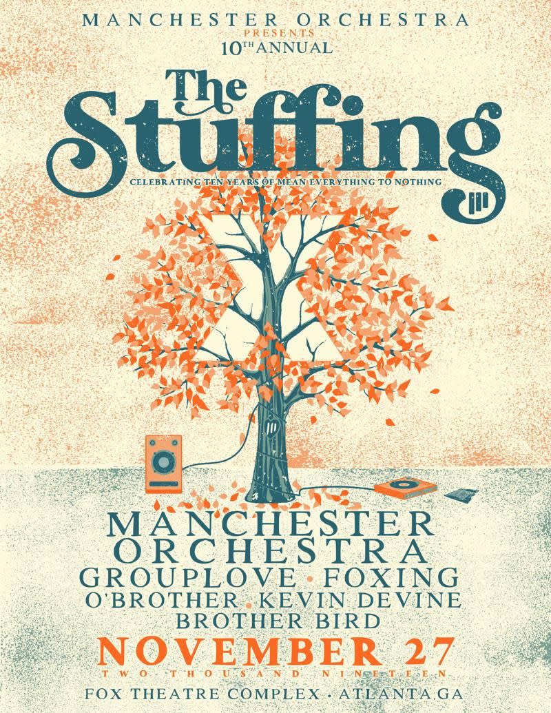 manchester orchestra the stuffing 2019 Manchester Orchestra announce Mean Everything to Nothing anniversary tour