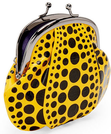 Yayoi Kusama Pumpkin Coin Purse, $135