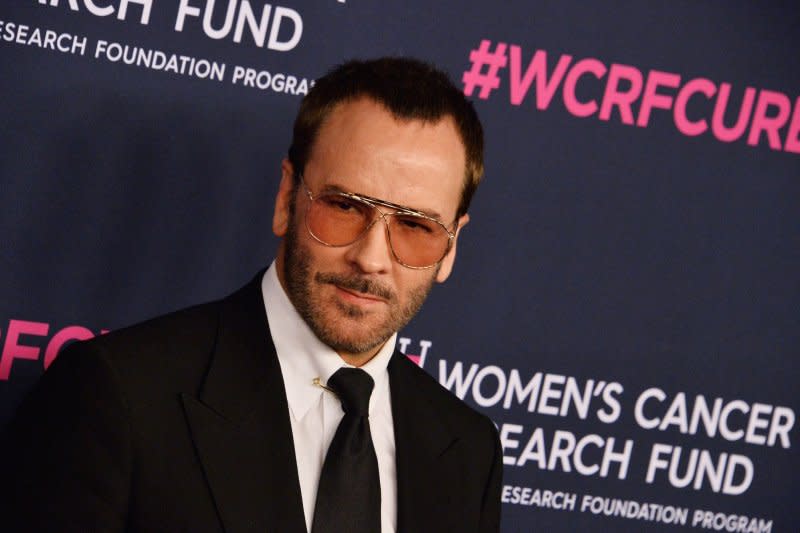 Tom Ford attends An Unforgettable Evening benefiting the Women's Cancer Research Fund at the Beverly Wilshire Hotel in California on February 27, 2020. The fashion designer turns 62 on August 27. File Photo by Jim Ruymen/UPI