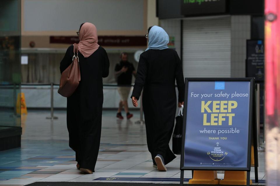 People out shopping in Oldham (Getty Images)