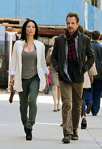 Lucy Liu, Jonny Lee Miller  | Photo Credits: Giovanni Rufino/CBS