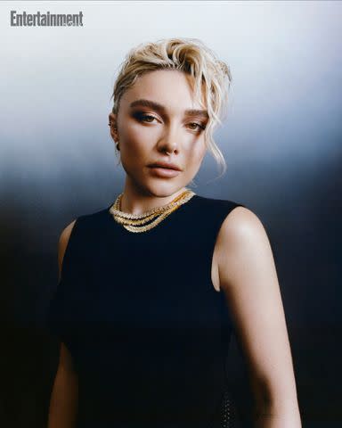 <p>Peter Ash Lee</p> Florence Pugh of 'Dune: Part Two' photographed exclusively for Entertainment Weekly by Peter Ash Lee on Jan. 31, 2024.