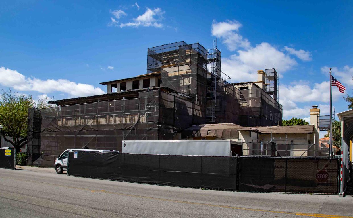 Construction is moving along on the top-to-bottom renovation of the North Fire-Rescue Station at 300 N. County Road. The project is expected to be complete in the fall of 2024.