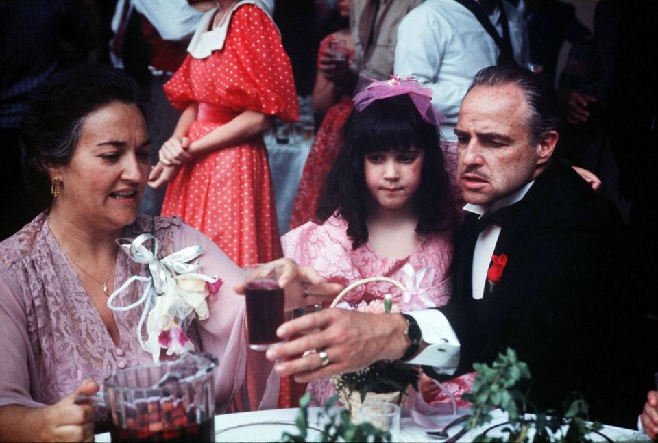 Morgana King in <em>The Godfather</em>