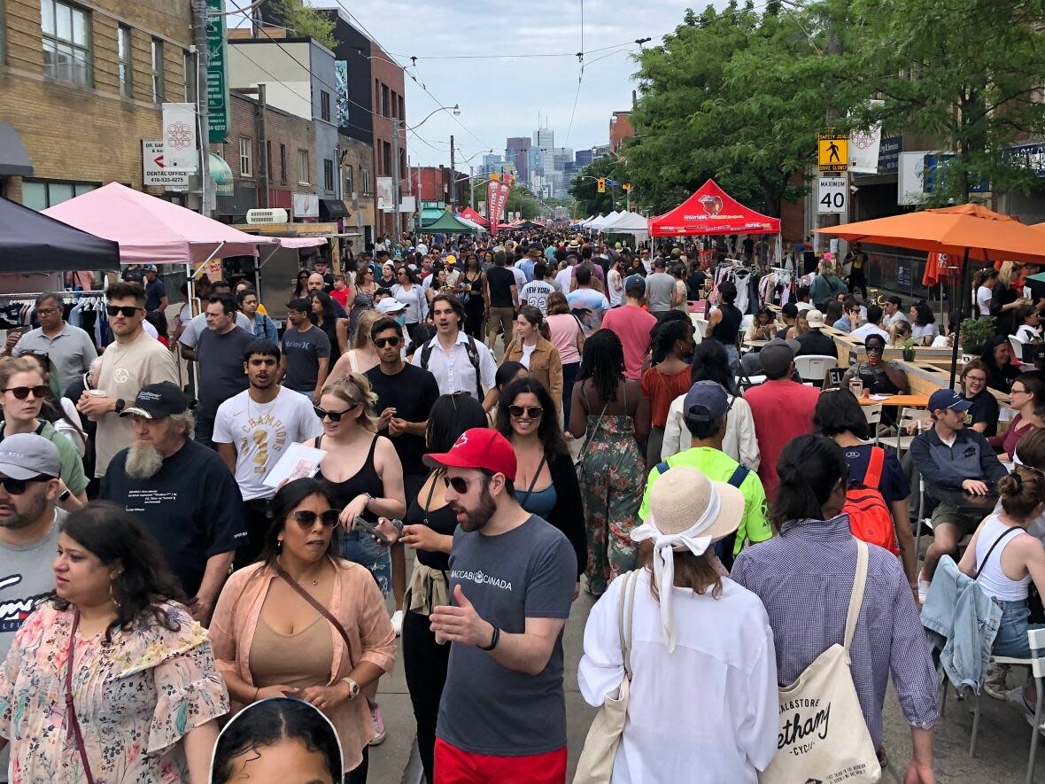 After days of poor air quality calling plans into question, the organizers of Do West Fest say the festival is set to run normally this weekend. (John Rieti/CBC - image credit)