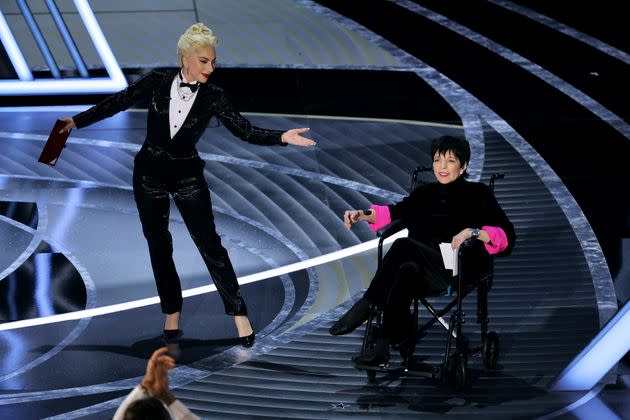 Lady Gaga and Liza Minnelli at the 2022 Academy Awards in March.  (Photo: Neilson Barnard via Getty Images)