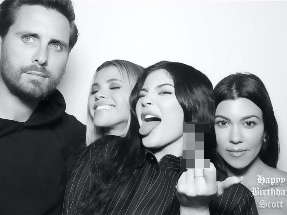 Scott Disick, Sofia Richie, Kylie Jenner and Kourtney Kardashian | Sofia Richie/Instagram