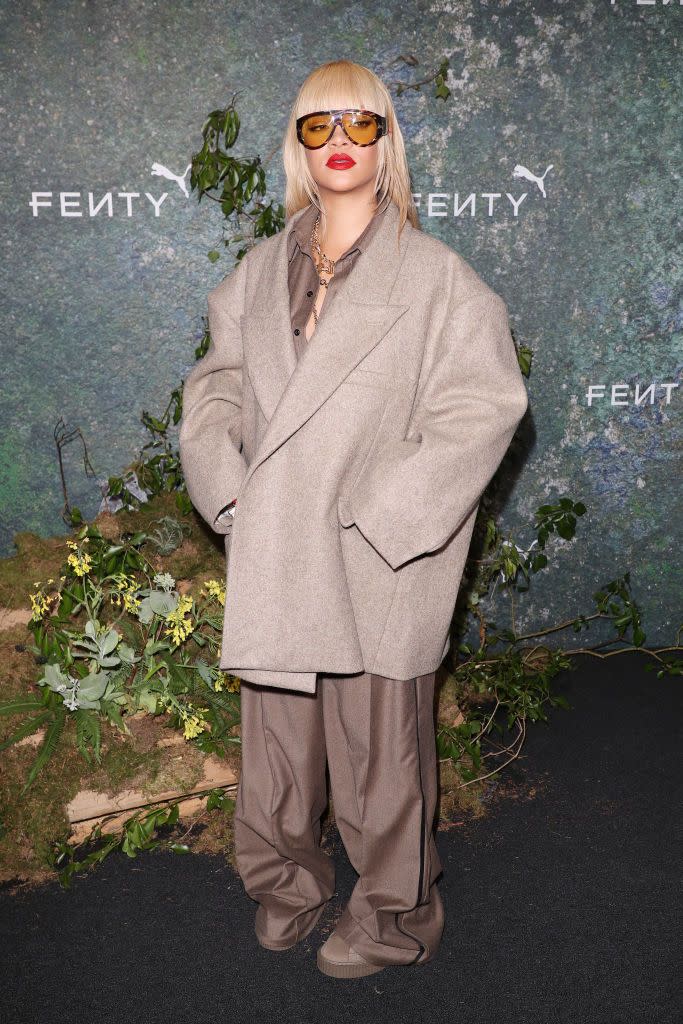 fenty x puma creeper phatty earth tone launch party arrivals