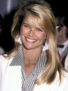 <div class="caption-credit"> Photo by: Getty Images</div><div class="caption-title">Rosy cheeks</div>Get Christie Brinkley's healthy flush: <br> <br> 1. If you have fair or medium skin, your most flattering blush is a warm, not-too-bright rosy shade. For dark skin, try a redder pink. And no matter what your skin tone, stick with a shimmer-free color (the sparkly ones never look natural). <br> <br> 2. To locate the apples of your cheeks, look in the mirror and smile; those round, protruding spots are where you want to focus the color. Swirl a medium-size blush brush - not a big, fluffy powder brush, which makes it difficult to control the placement - in the color, then tap the handle against a surface to shake off the excess. <br> <br> 3. Using circular motions, lightly swirl the bristles along your apples, starting in the center and blending outwards. If you're putting on cream blush, do this same technique, but instead of a brush, hold your fore- and middle fingers together, then use them to rub on the color. <br> <br> <b>More from REDBOOK:</b> <ul> <li> <br> </li> </ul>