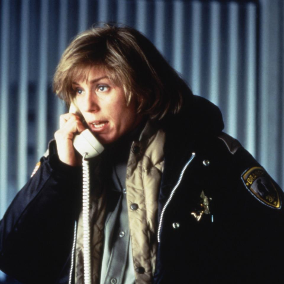 Frances McDormand as Marge Gunderson in a scene from 