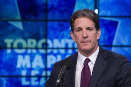 New Maple Leafs president Brendan Shanahan added an analytics department to the team in the offseason. (AP)