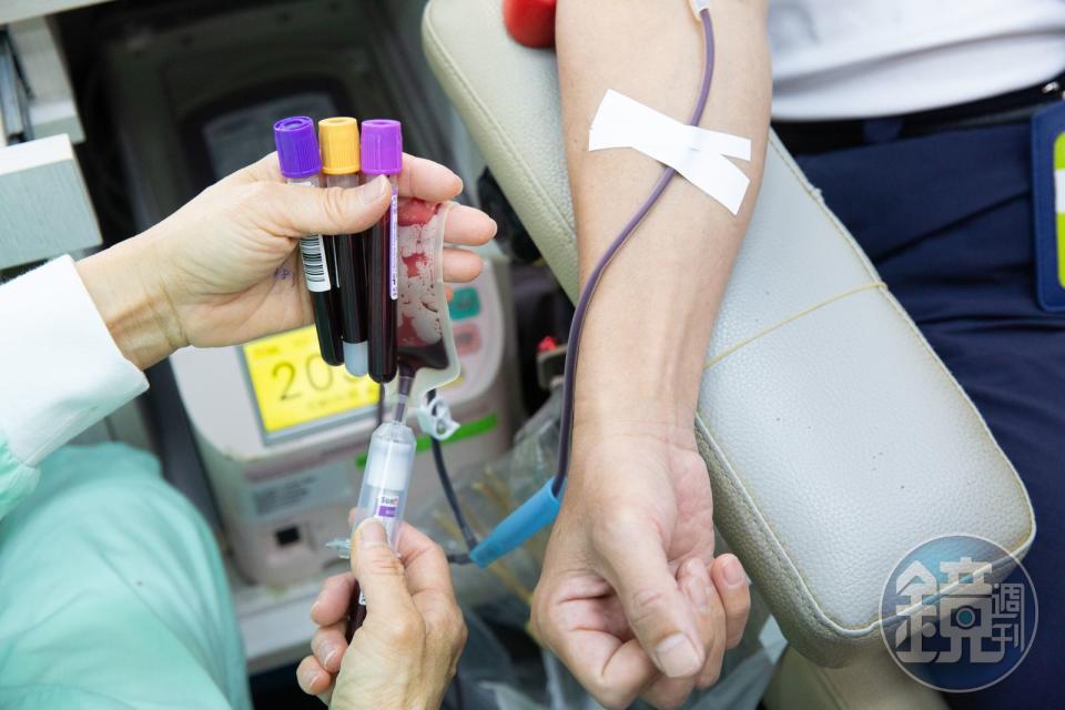 男男性行為者捐血有望解禁？疾管署今（23日）再重新拋出重啟討論男男性行為者捐血方案。示意圖。（本刊資料照）