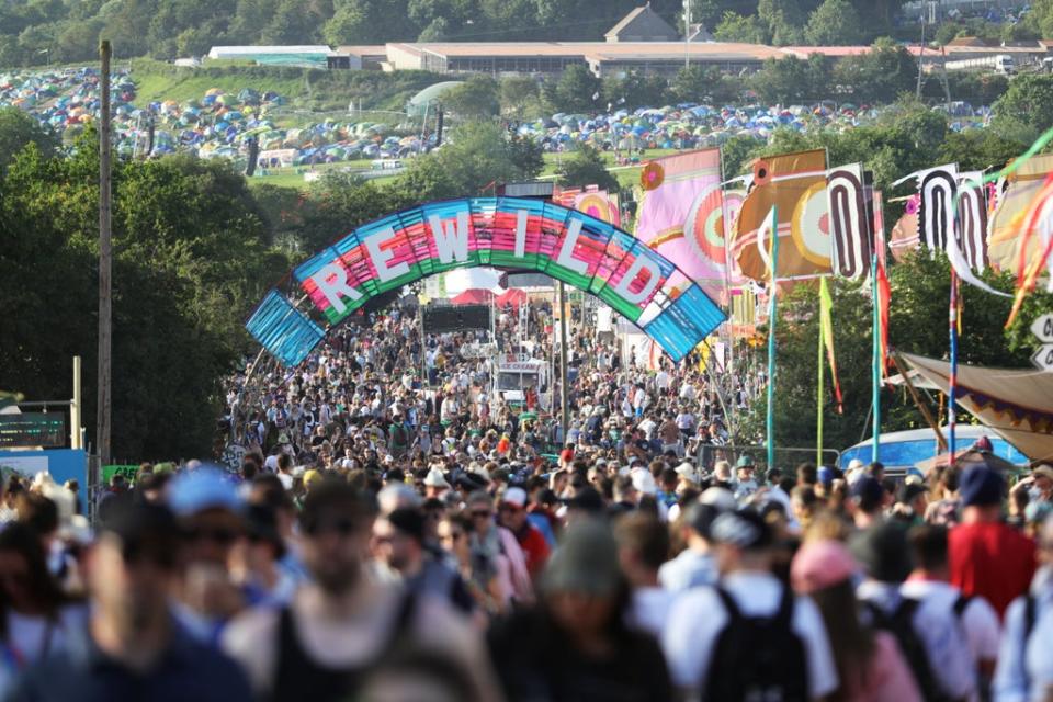 Glastonbury Festival in 2019  (PA Archive)