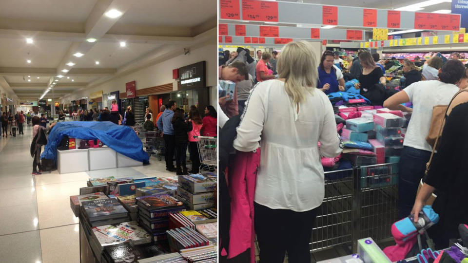 In previous years, there have been chaotic scenes in stores across the country during the snow gear sale. Photo: Facebook