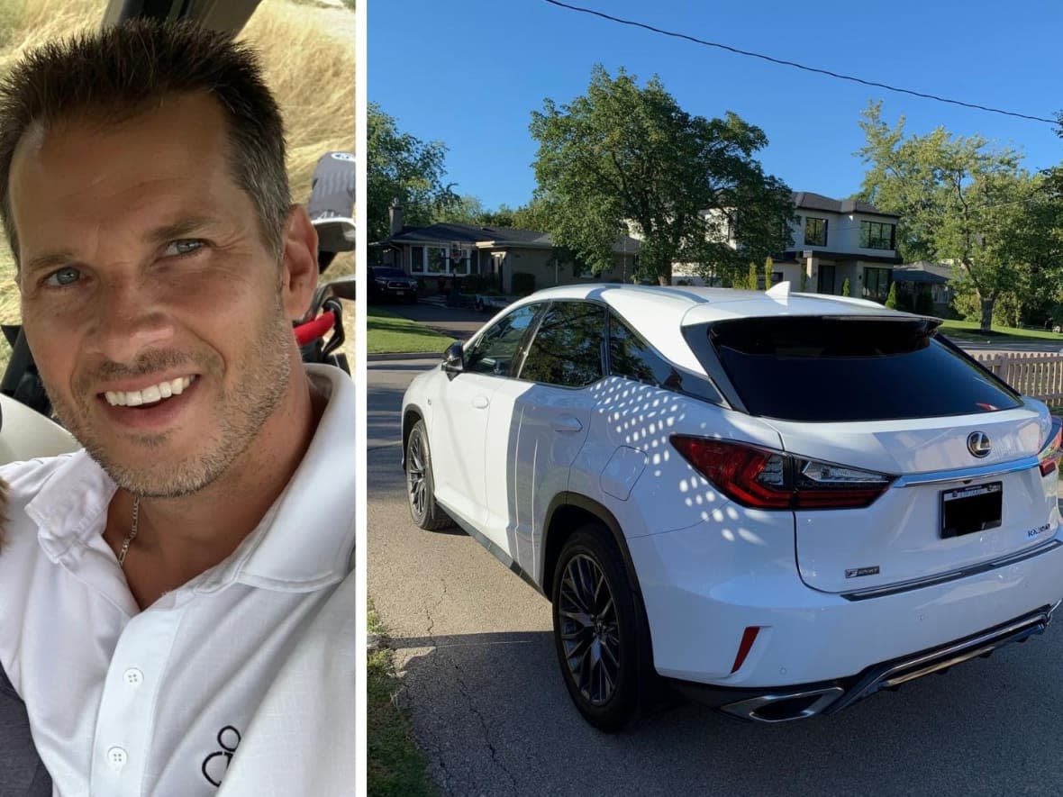 Danny Latincic says he's frustrated his car was able to be ticketed twice after it was stolen without any raising any red flags. Latincic's vehicle was stolen on Oct. 10, then ticketed on Oct. 11 and Oct. 19 last year. (Submitted by Danny Latincic - image credit)