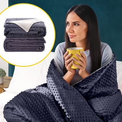 36% off this weighted blanket that can help to aid relaxation and improve sleep? Yes please