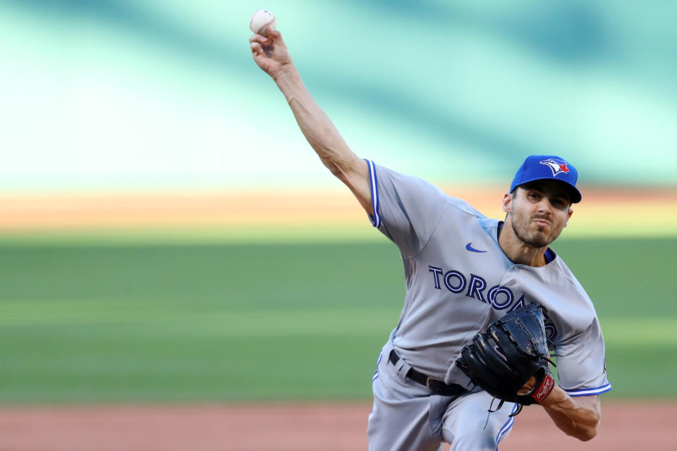 Julian Merryweather has made the most of his opportunity with the big-league club this seaosn. (Photo by Maddie Meyer/Getty Images)