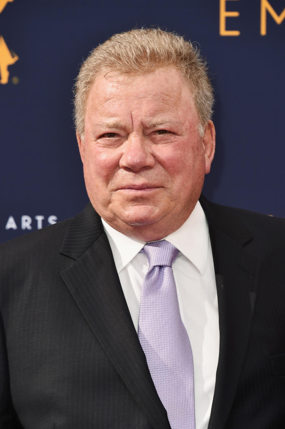 will shatner in a suit