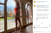 <p>Classe ’80, la Corvaglia si presenta sui social con un fisico mozzafiato che è la dimostrazione di come gli esercizi fisici che insegna diano ottimi risultati. "Che gambe", "Bella Maddy", "Top", scrivono i suoi follower sotto il post Instagram che ha fatto boom di like.</p> 