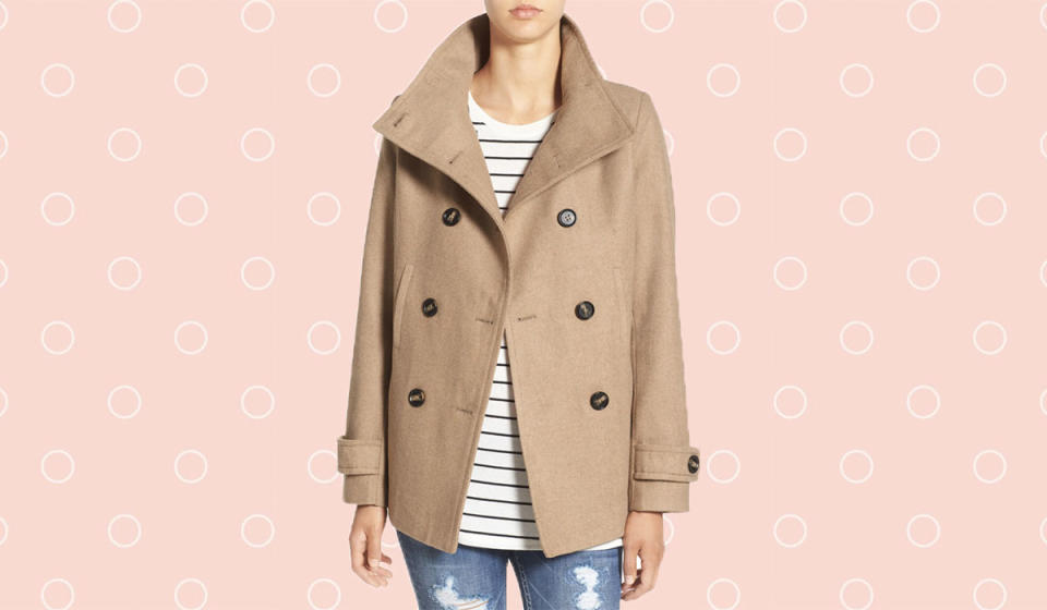 This gorgeous coat looks way more expensive than it really is. (Photo: Nordstrom)