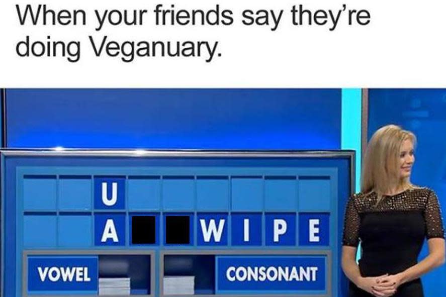 Controversial: Vegans have called for Channel 4 to apologise for a meme posted on the broadcaster's Instagram page: Channel 4