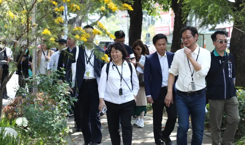 ▲嘉義市長黃敏惠率市政團隊參訪台中，由市府副秘書長林育鴻代表接待。（圖／台中市政府提供，2024.03.21）