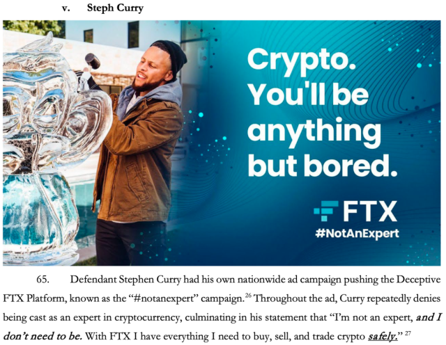 How the crypto collapse of FTX hurt Tom Brady & Steph Curry