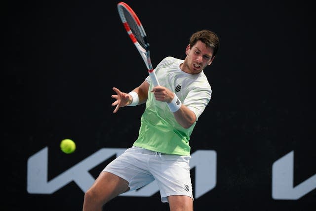 Cameron Norrie reached the second round