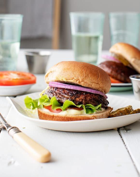 Portobello Mushroom Burger