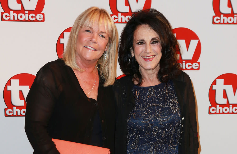 Birds of a Feather stars Linda Robson and Lesley Joseph credit:Bang Showbiz