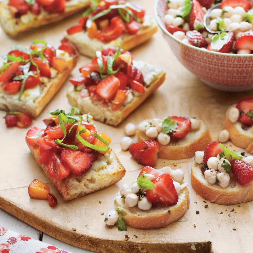 Strawberry Bruschetta