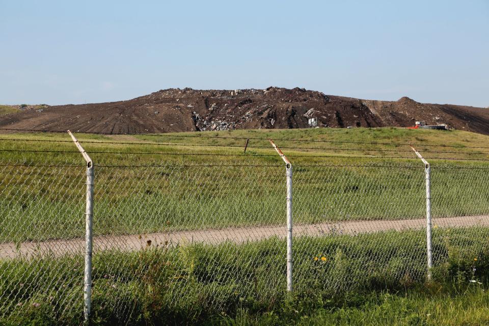 The Wayne County disposal hazardous waste landfill in Belleville in September 2014. Wayne Disposal Inc., is operated by USEcology in Van Buren Township.