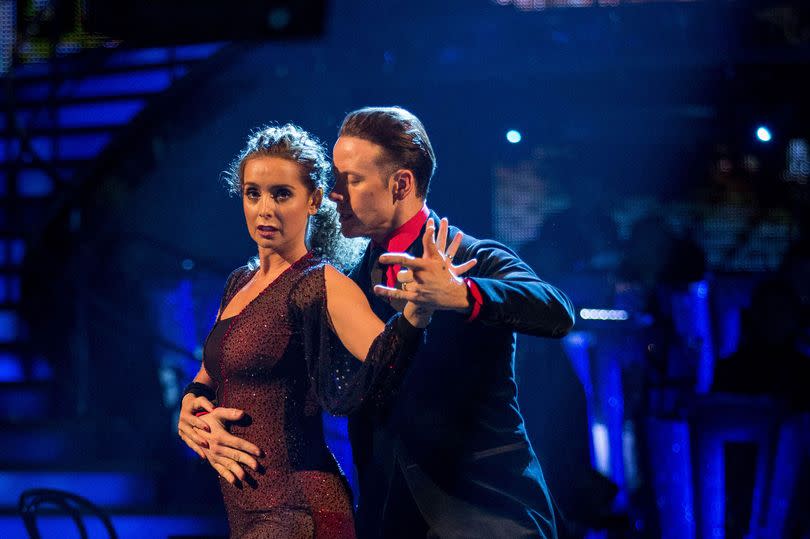 Kevin Clifton and Louise Redknapp