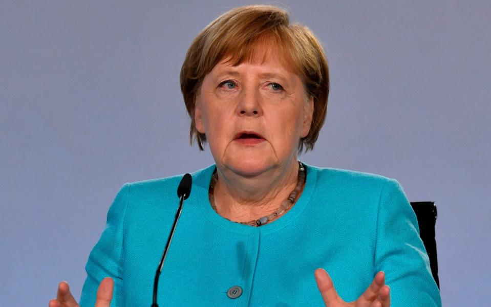 Merkel - JOHN MACDOUGALL/AFP