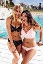 <p>The models couldn’t stop smiling as the camera flashed away. <br>Source: Bras N Things </p>