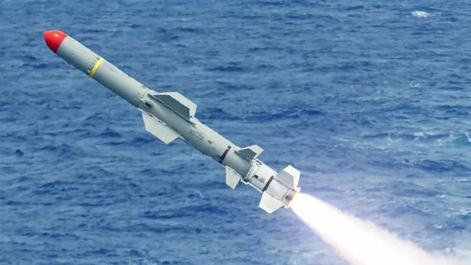 A Harpoon anti-ship missile. <em>USN</em>
