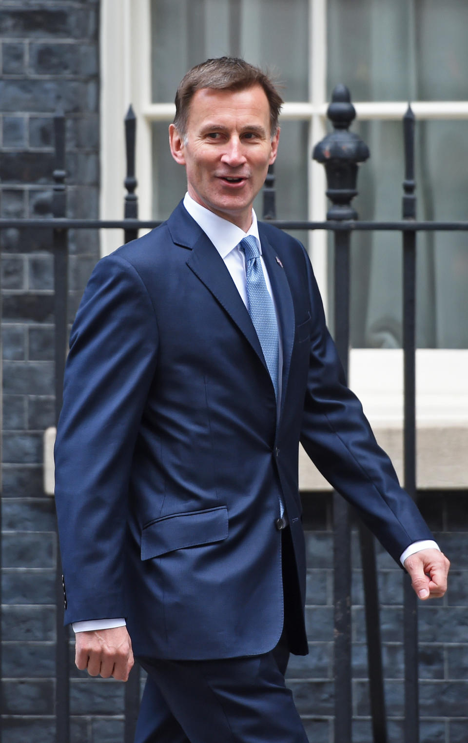 Foreign Secretary Jeremy Hunt arrives for a cabinet meeting at 10 Downing Street, London.