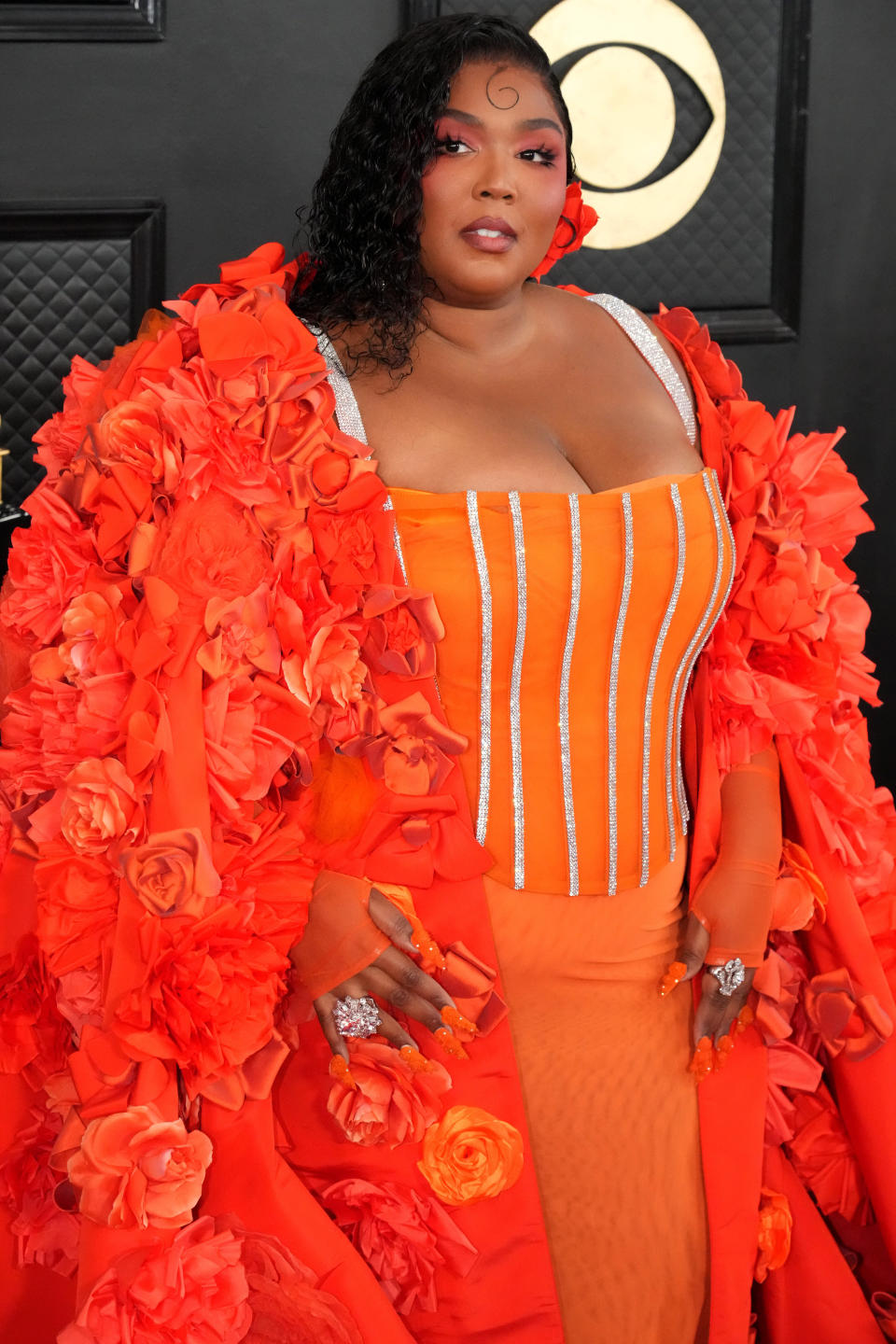 Lizzo on the red carpet