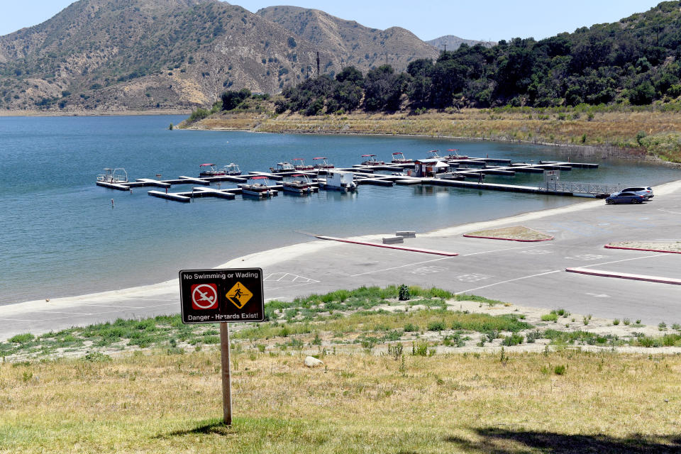 Naya Rivera drowned at Lake Piru in California. (Photo by Kevin Winter/Getty Images)