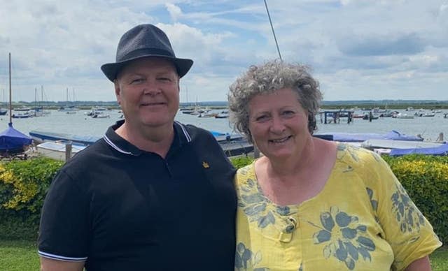 Stephen and Carol Baxter 