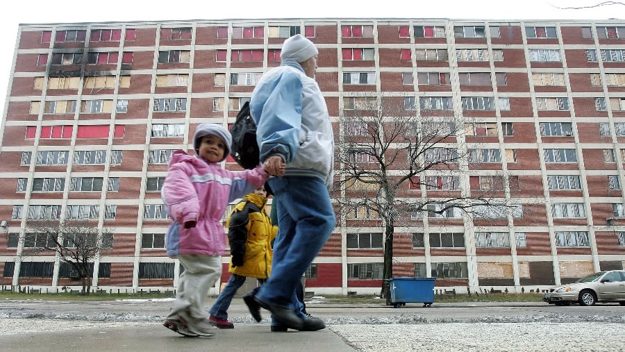 A recent report says Black Chicagoans lost between $3 and $4 billion in wealth as a result of predatory housing contracts in the 1950s and 60s. (Getty Images)